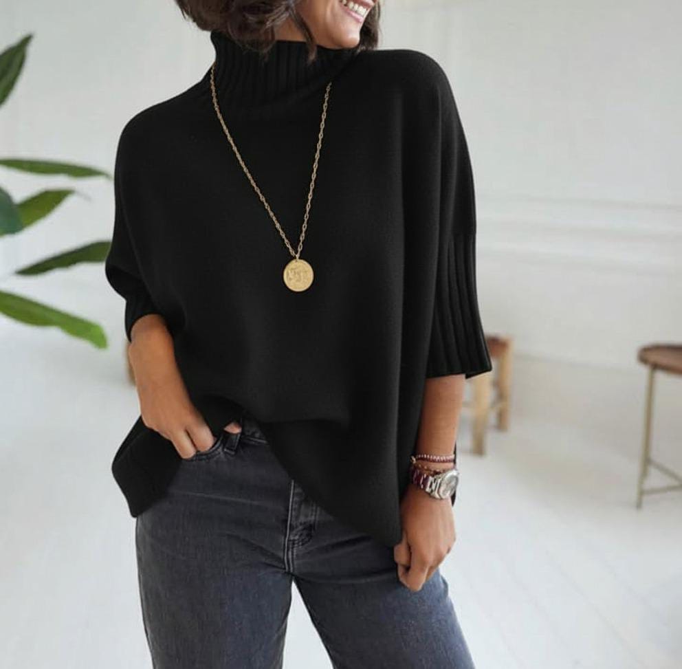 Maglia oversize manica 3/4