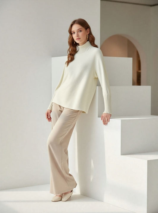 Maglia oversize manica lunga